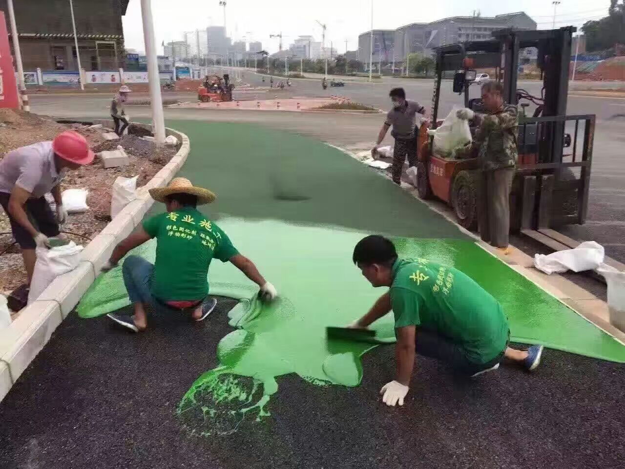 海伦 地坪漆翻新施工全流程方案
